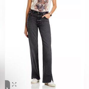 Anine Bing slit ankle jean